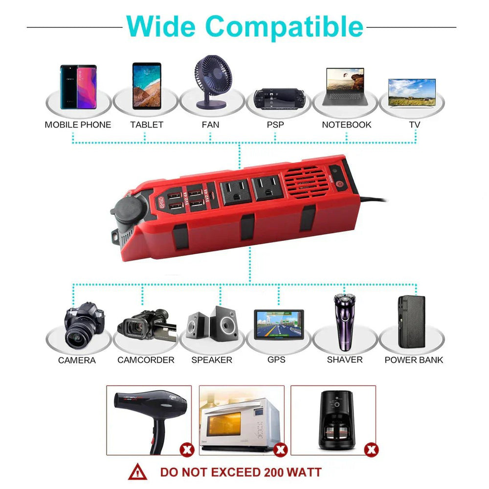 BYGD - Portable Power Inverter © - DesertGoods