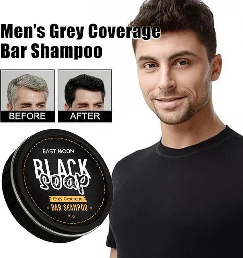 EAST MOON - Black Soap Bar Shampoo (Original) - DesertGoods