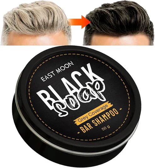 EAST MOON - Black Soap Bar Shampoo (Original) - DesertGoods