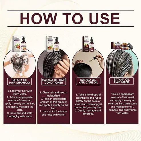 EELHOE - Batana Oil Hair Care Set (Original) - DesertGoods