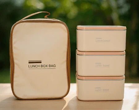 Lunch Box Set with Insulated Carry Bag - DesertGoods