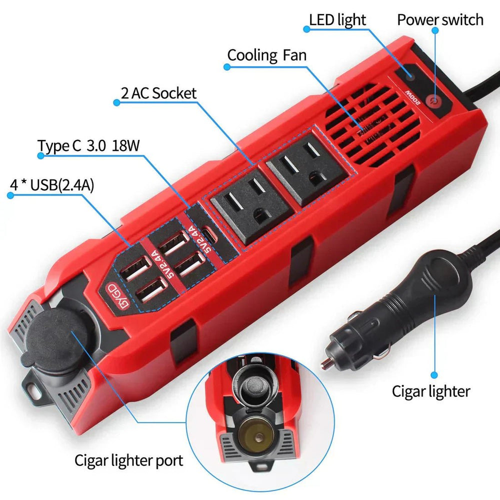 BYGD - Portable Power Inverter © - DesertGoods